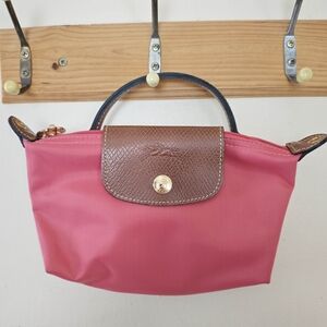 Pink Pouch With Handle